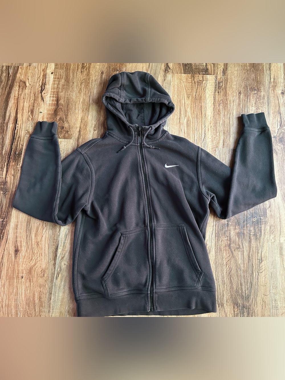 Nike Men’s Black Full Zip Hoodie - Nike